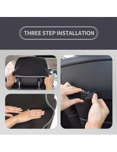 Funda de Asiento de Coche SEIUCAN Impermeable Antideslizante