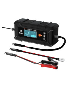Cargador Inteligente de Batería DC HOUSE 5A 12V LiFePO4 Ácido Plomo
