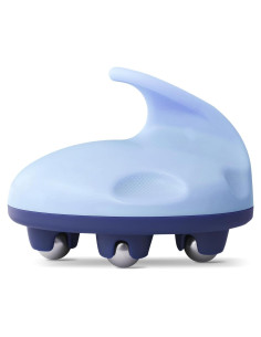 Rodillo de Masaje Linfático iunxkmi Azul - Drenaje y Celulitis