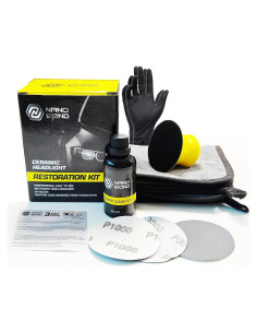 Kit de Restauración de Faros Nano Bond - Cerámica 3 Pasos