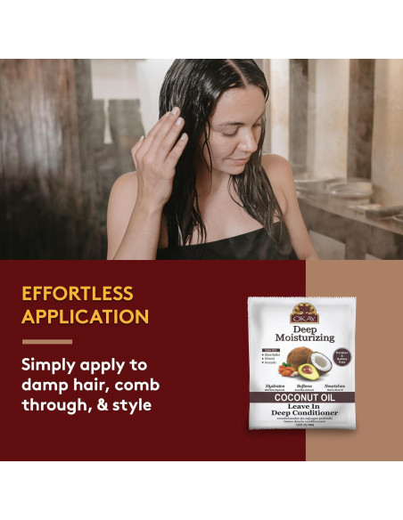 Acondicionador Dejado en Cabello OKAY Coco 37ml Hidratante Acondicionador Dejado en Cabello OKAY Coco 37ml Hidratante