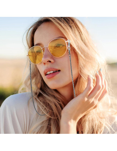 Cadena de Gafas de Sol Knagsfa para Mujeres - Brillante y Elegante