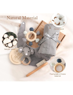 Conjunto de Regalo para Bebé YOUUYS - 6 Piezas Esenciales 2