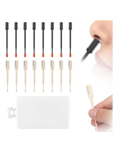 Recortador de Vello Nasal 2 en 1 Gosknor 16 Piezas Portátil