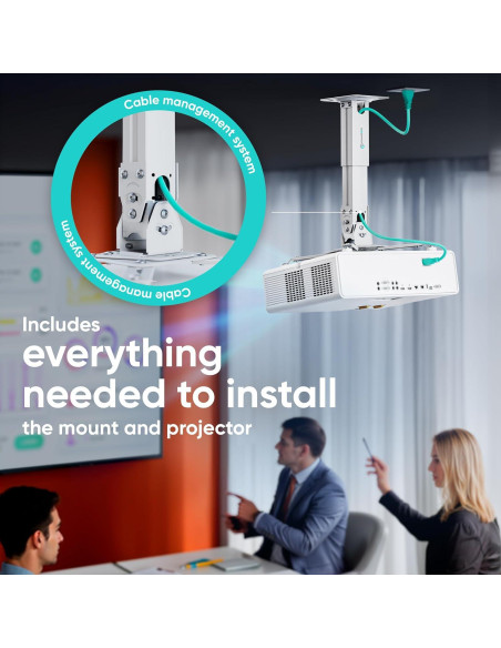 Soporte de Proyector ONKRON K3A Ajustable para Techo y Pared Soporte de Proyector ONKRON K3A Ajustable para Techo y Pared