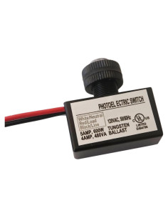 Interruptor Fotoeléctrico LoveDeal 120V Automático para Exterior