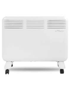 Calentador Eléctrico E-Macht 1000W con Termostato y Pantalla LED