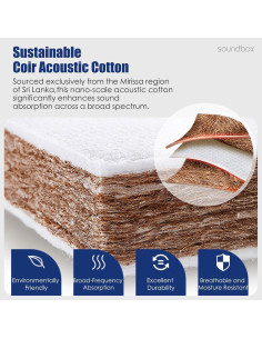 Panel Acústico Art Soundbox 60x120cm Gris - Reducción de Ruido 2