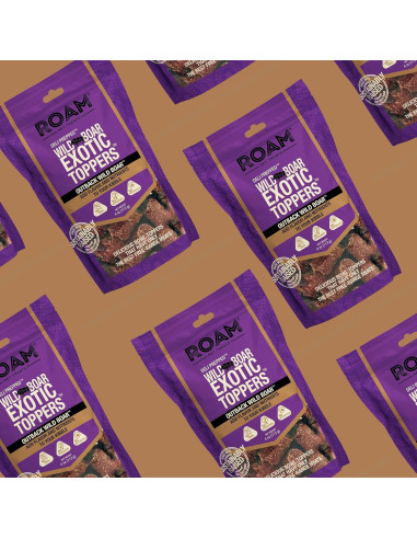 Golosinas para Perros ROAM Jabalí 113g - Proteína Única No OGM