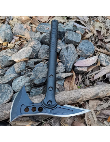 Hacha de Camping Doom Blade 38.1 cm, Tomahawk Táctico con Funda