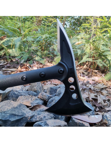 Hacha de Camping Doom Blade 38.1 cm, Tomahawk Táctico con Funda