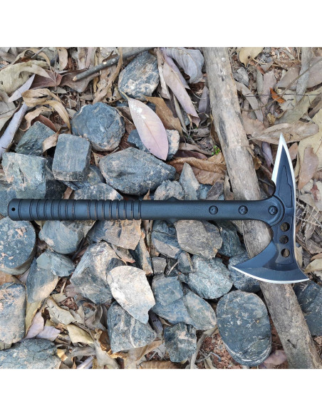 Hacha de Camping Doom Blade 38.1 cm, Tomahawk Táctico con Funda