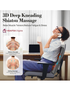 Masajeador de Espalda Baja CuPiLo CPL-2243 3D Shiatsu 2