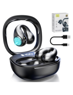 Auriculares de Traducción AI JR01 Negro - 144 Idiomas, 52h Batería