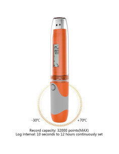 Registrador de Datos de Temperatura y Humedad Elitech RC-51H USB 2