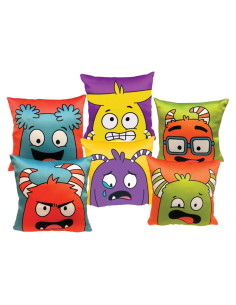 Almohadas de Emociones Open The Joy - Set de 6 Piezas