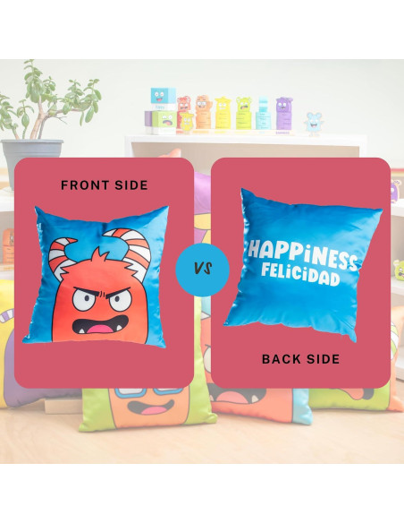 Almohadas de Emociones Open The Joy - Set de 6 Piezas