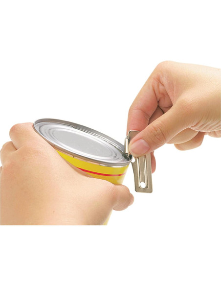 Abrelatas Manual Coghlan's 2-Pack, Acero Niquelado para Camping