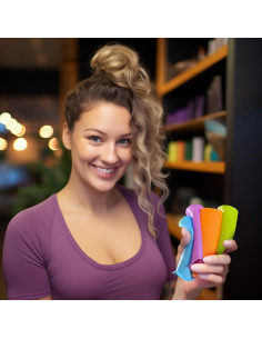 Mangas de Silicona LEEVANOO 8 PCS para Artículos de Tocador 2