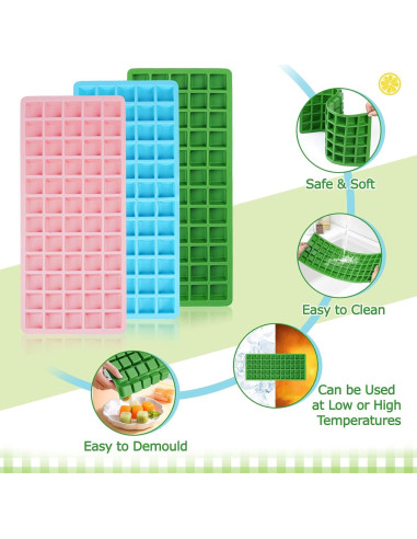 Moldes de Silicona para Alimentos FACULX - 5 Piezas para Deshidratador