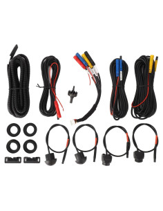 Cámara de Coche 360 Luqeeg 1080P con Visión Nocturna IP68