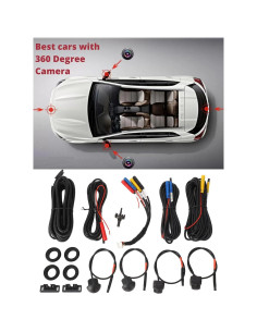 Cámara de Coche 360 Luqeeg 1080P con Visión Nocturna IP68 2