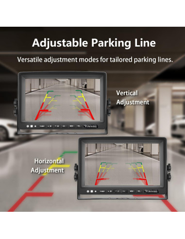 Sistema de Cámara de Respaldo RVInWest 9" 1080P Cableado HD