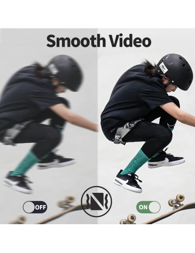 Cámara de Acción Cecosy D800 4K 30FPS Impermeable 30M