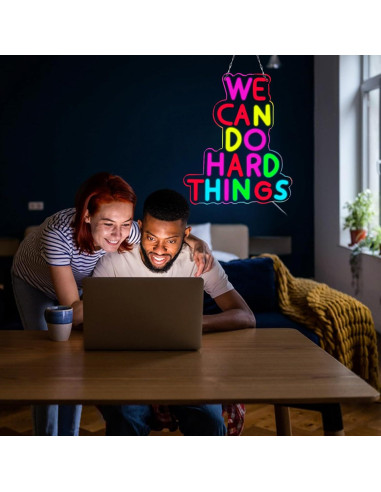 Luz de Neón Dimmable WittyRhE 37.1x31 cm Inspiradora