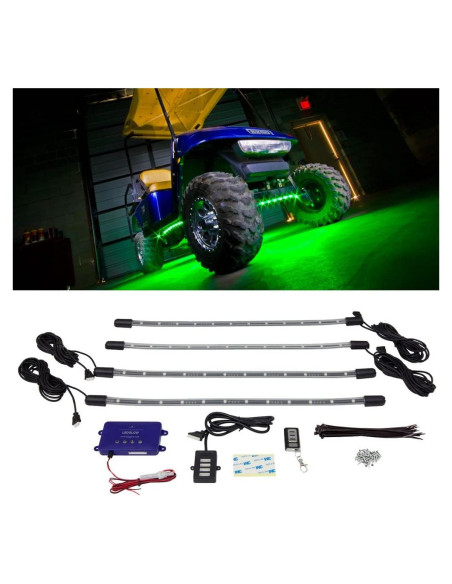 Kit de Iluminación LEDGlow Neón Multicolor para Carritos de Golf