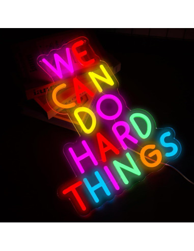 Luz de Neón Dimmable WittyRhE 37.1x31 cm Inspiradora