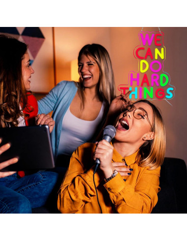 Luz de Neón Dimmable WittyRhE 37.1x31 cm Inspiradora