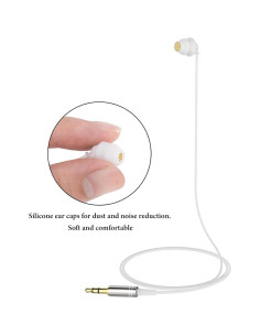 Auriculares In-Ear GEEKRIA IEC13 Aislamiento de Ruido 90 cm 2