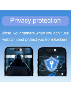 Cubierta de Cámara Deslizante Peramarl para iPhone 16 Pro Max - Protección Privacidad 2