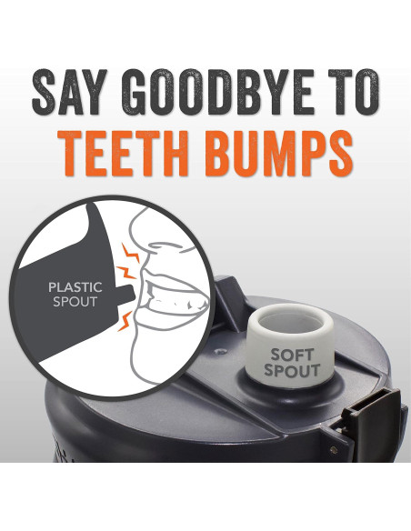 Botella de Agua Aislada High Sierra 1.89L Doble Pared Flip-Top