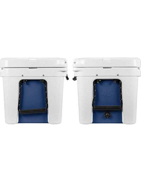 Piel Decal Skinit para Nevera YETI Tundra 45 Azul Medianoche