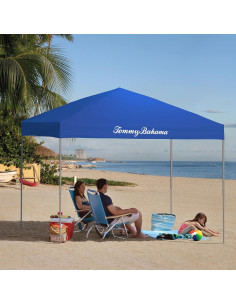 Canopy Plegable Tommy Bahama 3.05m x 3.05m Azul para 10 Personas 2