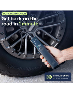 Compresor de Aire Inflable Portátil Woowind Ventus Pro 150 PSI 2