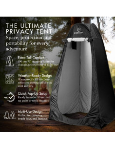 Tienda de Privacidad Plegable EverScout 1 Persona UV Repelente 2