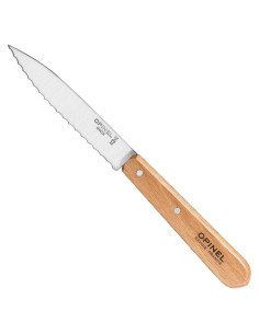 Cuchillo de Pelar Serrado OPINEL Essential No.113 19cm Haya Natural