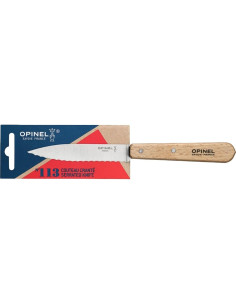 Cuchillo de Pelar Serrado OPINEL Essential No.113 19cm Haya Natural 2