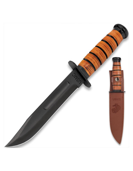 Cuchillo de Combate USMC United Cutlery 7" Acero Inoxidable Cuchillo de Combate USMC United Cutlery 7" Acero Inoxidable