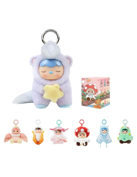 Figuras de Pendiente Pop Mart Pucky Fiesta en el Bosque 11cm Figuras de Pendiente Pop Mart Pucky Fiesta en el Bosque 11cm