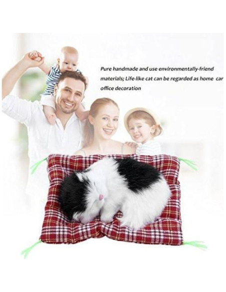 Juguete de Peluche Gato Simulación Toonol con Sonido 13x10 cm