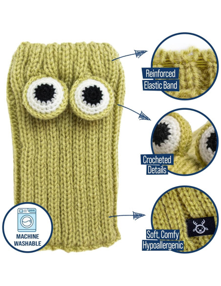 Disfraz de Snood de Rana para Perro Mediano Zoo Snoods Disfraz de Snood de Rana para Perro Mediano Zoo Snoods