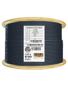 Cable Riser Blindado Cat6 Elite Infinity 1000 pies 550MHz