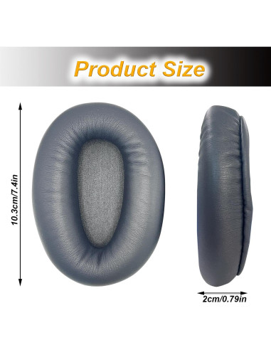 Almohadillas de Repuesto UOWGA para Sony WH-CH700N Titanio