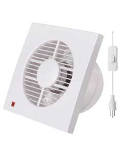 Ventilador de Escape Aydomer AD-150 6" Blanco 26W Silencioso