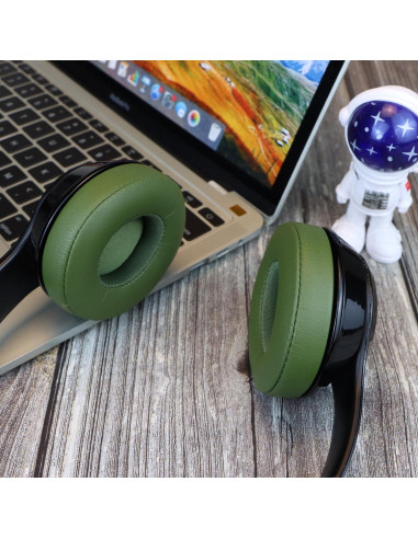 Almohadillas de Reemplazo para Auriculares Beats Solo 2 y 3 - Verde