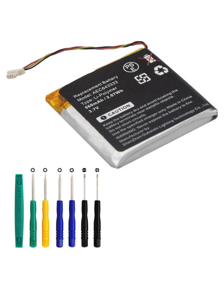Batería Li-Polímero 560mAh AEC643333 para Auriculares Beats